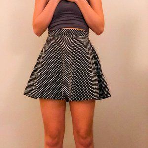 Cute Flare Skirt Polka Dots
